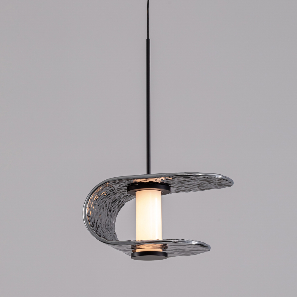 Подвесной светильник MD24020901-1A black/smoky