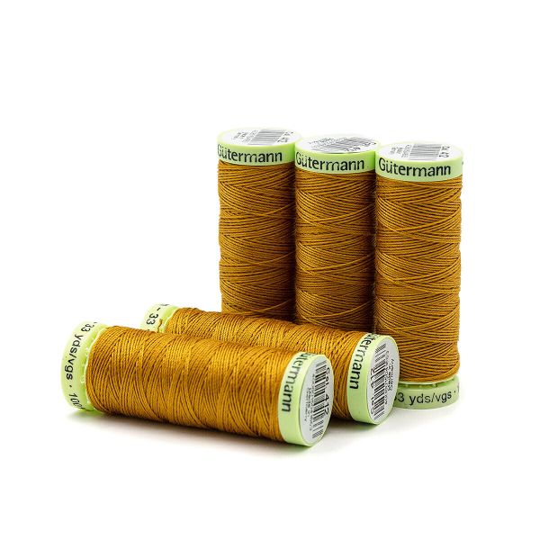 Нитки отделочные Gutermann Top Stitch 30 (30 метров), 5 кат. | 412 охра