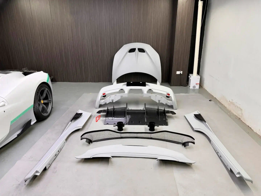 Карбоновый обвес переделка для Ferrari 458 Italia 2009-2015 в Speciale Феррари