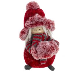 GAEM Игрушка набивная "Девочка", L12 W14 H23 см, 2в.