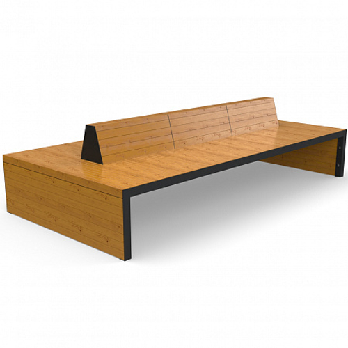 Скамейка Линарес 300х150 двусторонняя