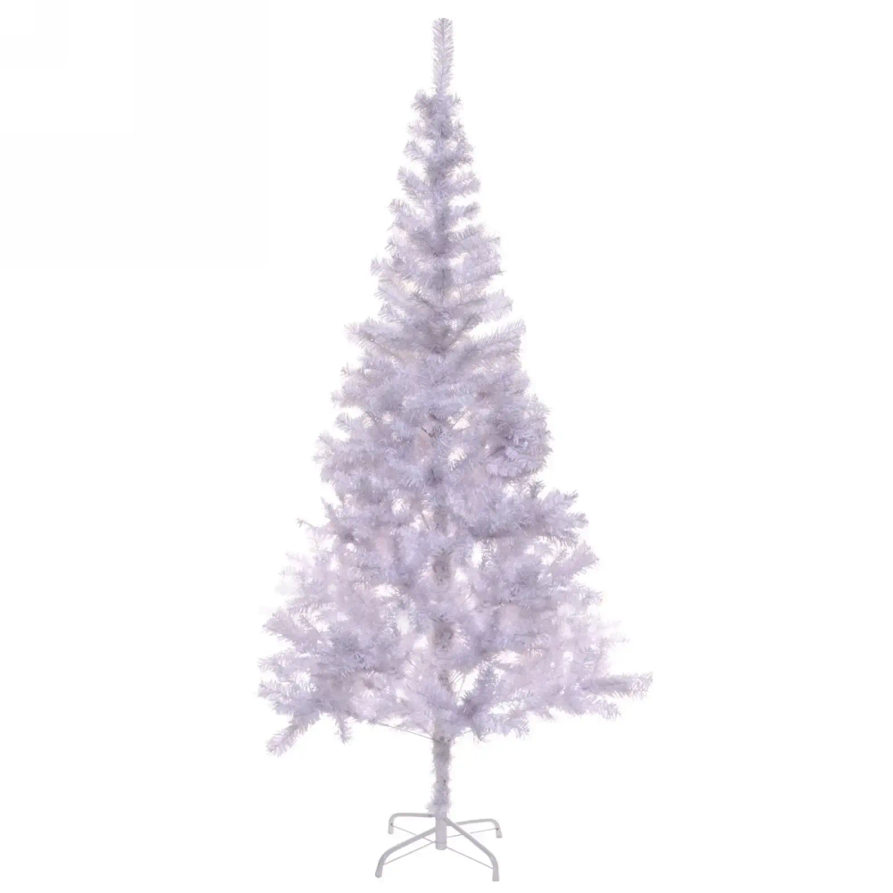 Ёлка «Снежинка» 210 см, ПВХ белый (600 веток) (без заводской упаковки)