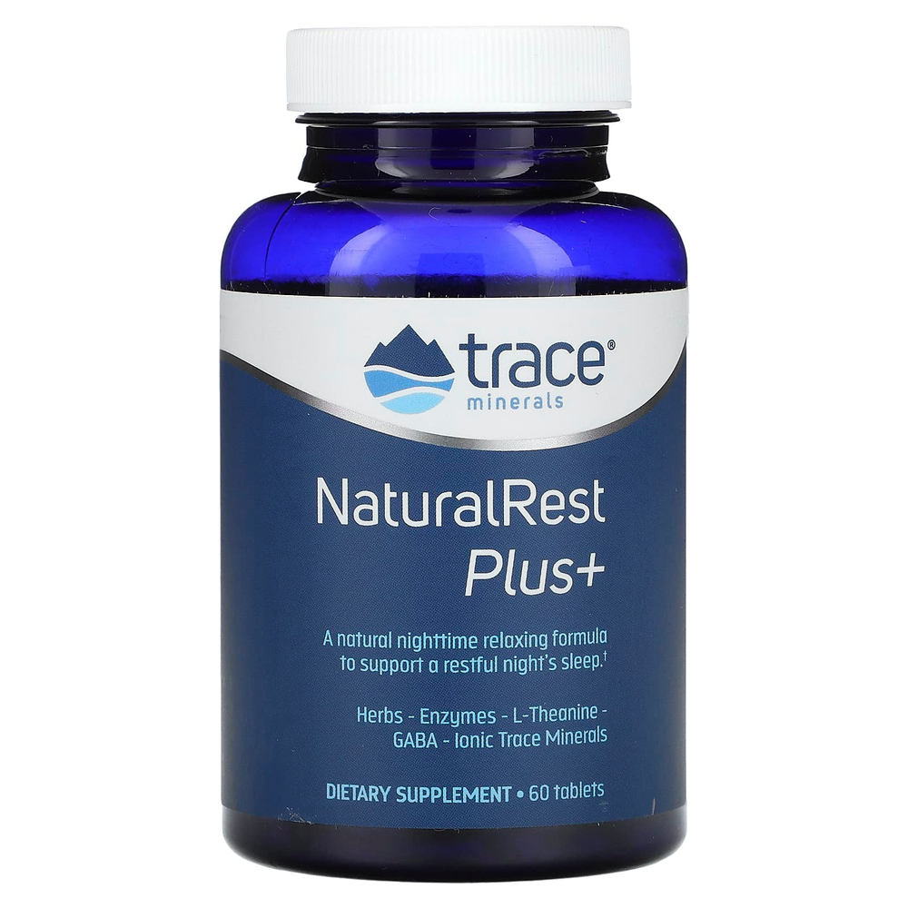 Trace, NaturalRest Plus +, 60 таблеток