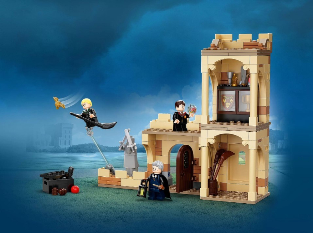 LEGO Harry Potter: Хогвартс: первый урок полётов 76395 — Hogwarts: First Flying Lesson — Лего Гарри Поттер