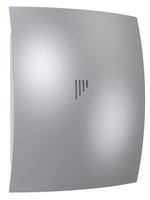 Вентилятор накладной BREEZE D125 обр.клапан Gray metal DICITI
