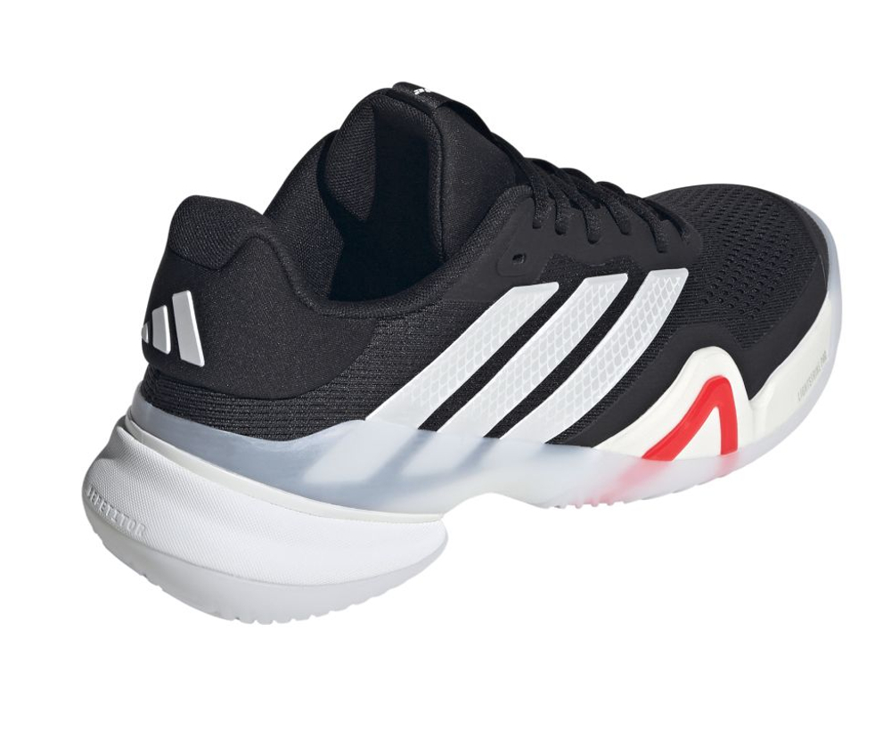 Теннисные кроссовки Adidas Barricade 14 M - core black/zero metalic/lucid red