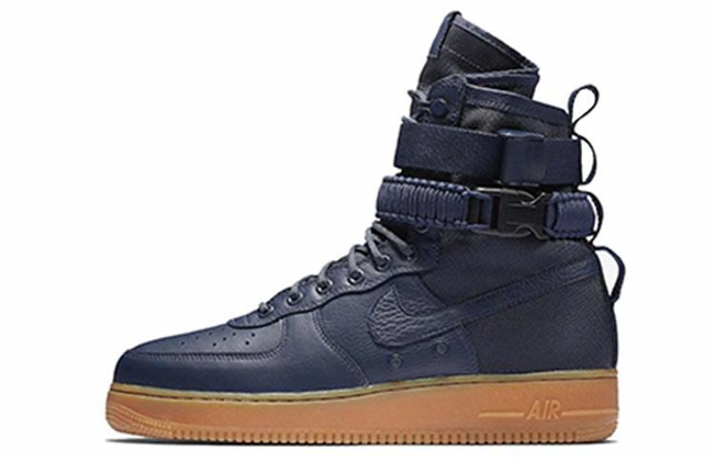 Кроссовки Nike Air Force 1 Navy Gum