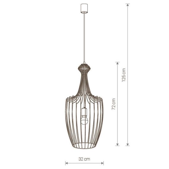 Подвесной светильник Nowodvorski Luksor 8850