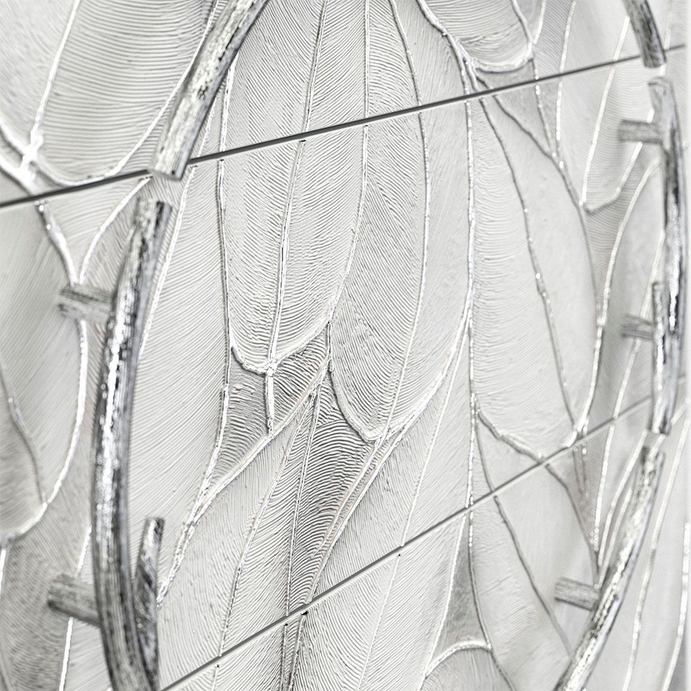 Комод Арт Классик с 3 ящиками Айс Античное серебро