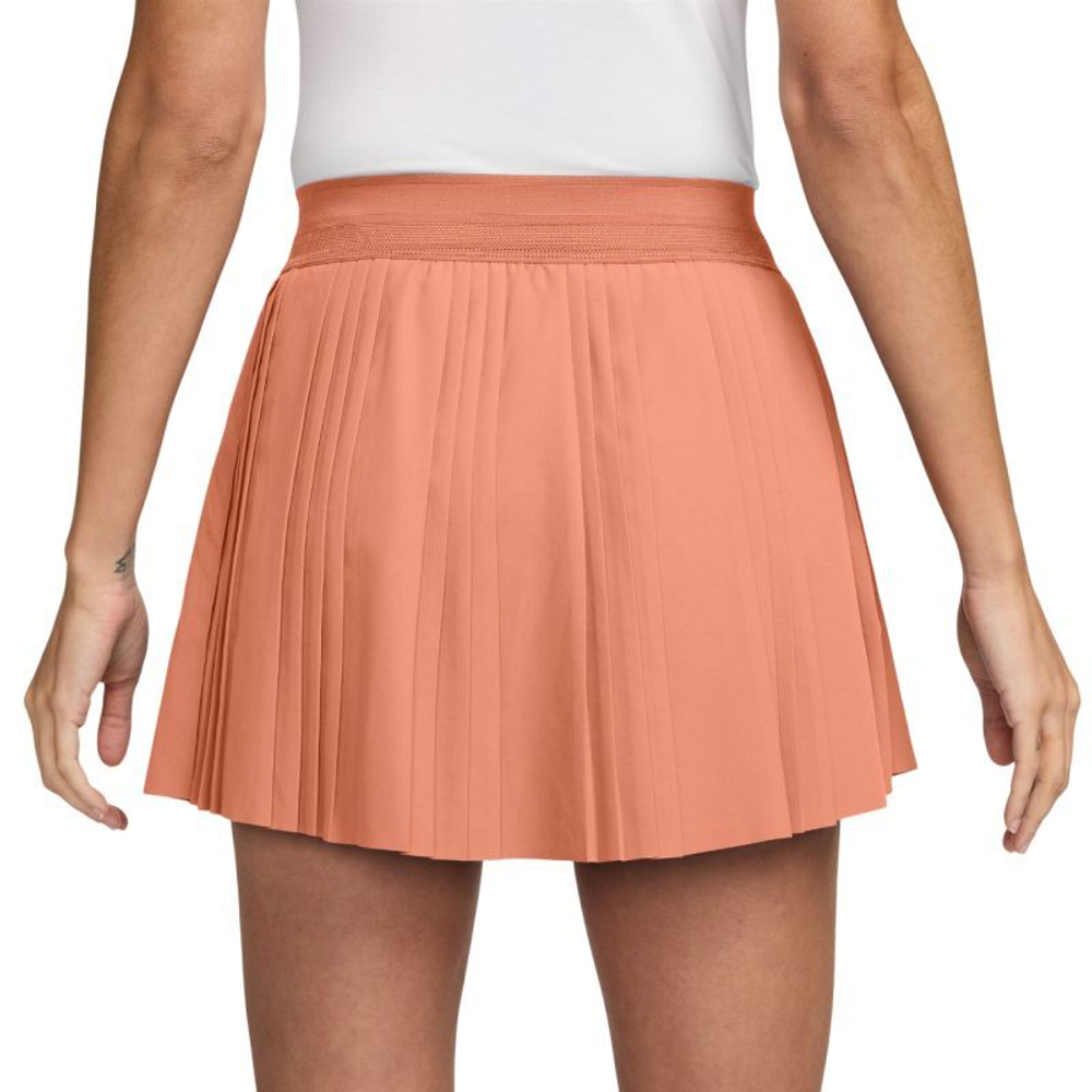 Теннисная юбка Nike Court Advantage Dri-Fit Pleated - Orange