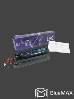 Аккумулятор BlueMAX Li-Po 11.1V 3000 mAh 20C Triple, Mini Tamiya (128x25x17.6 мм)
