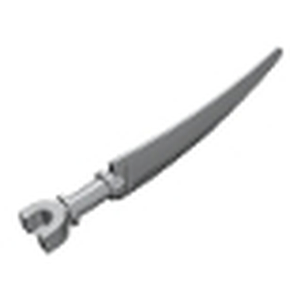 Минифигурка 59229 Flat Silver