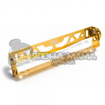 Держатель номерной рамки EPMAN золотой (JDM рамка)