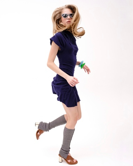 Гамаши с пуговицами Рыбья чешуя