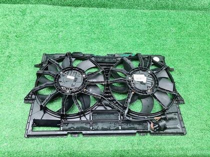 Диффузор с вентиляторами Porsche Macan 95b (14-нв)