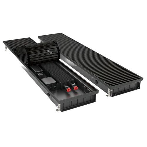 Конвектор внутрипольный Royal Thermo ATRIUM TURBO-80/180/1000-DG-U-BL