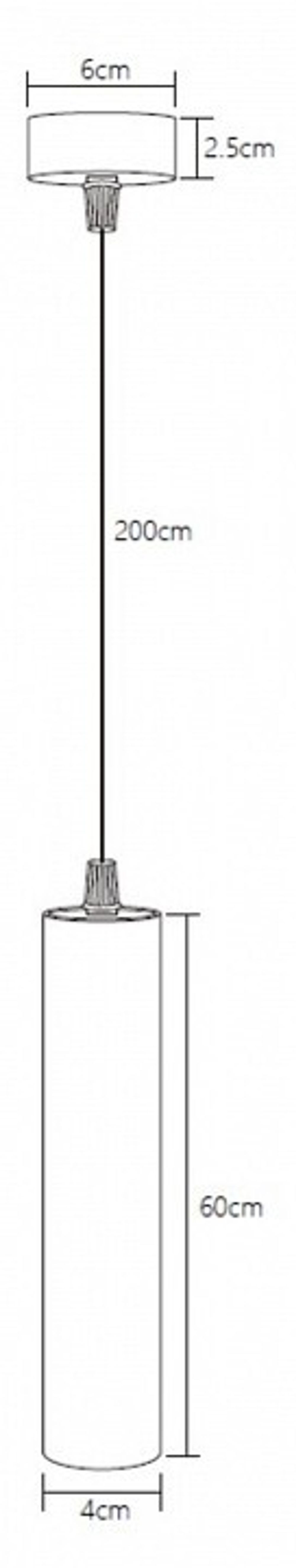Подвесной светильник Fiberli Tube 12110204