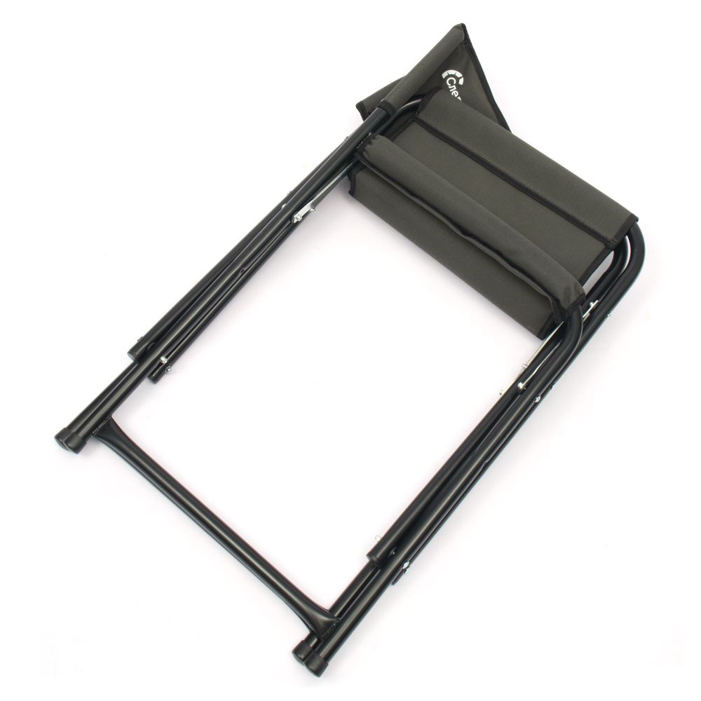 Кресло складное СЛЕДОПЫТ, 560х470х830 мм, сталь 22 мм, хаки/2/