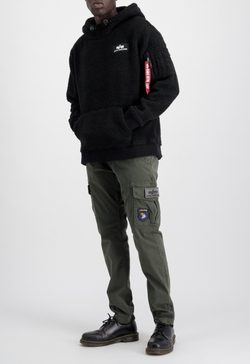 Толстовка мужская ALPHA INDUSTRIES Teddy Hoody