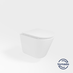 Унитаз подвесной Tornado Vito VT1-23T, ультратонкое soft-close сиденье