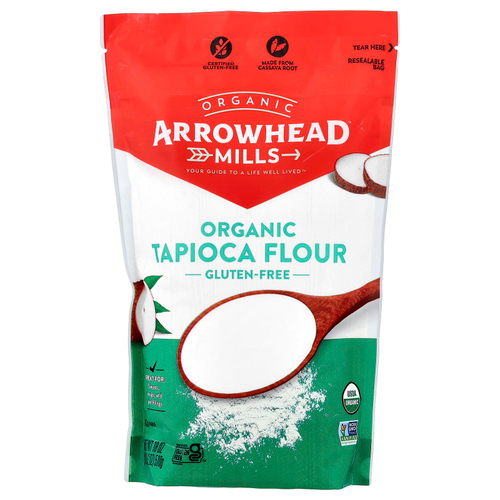 Arrowhead Mills, органическая мука из тапиоки, без глютена, 510 г (18 унций)