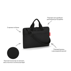 Сумка для ноутбука netbookbag black