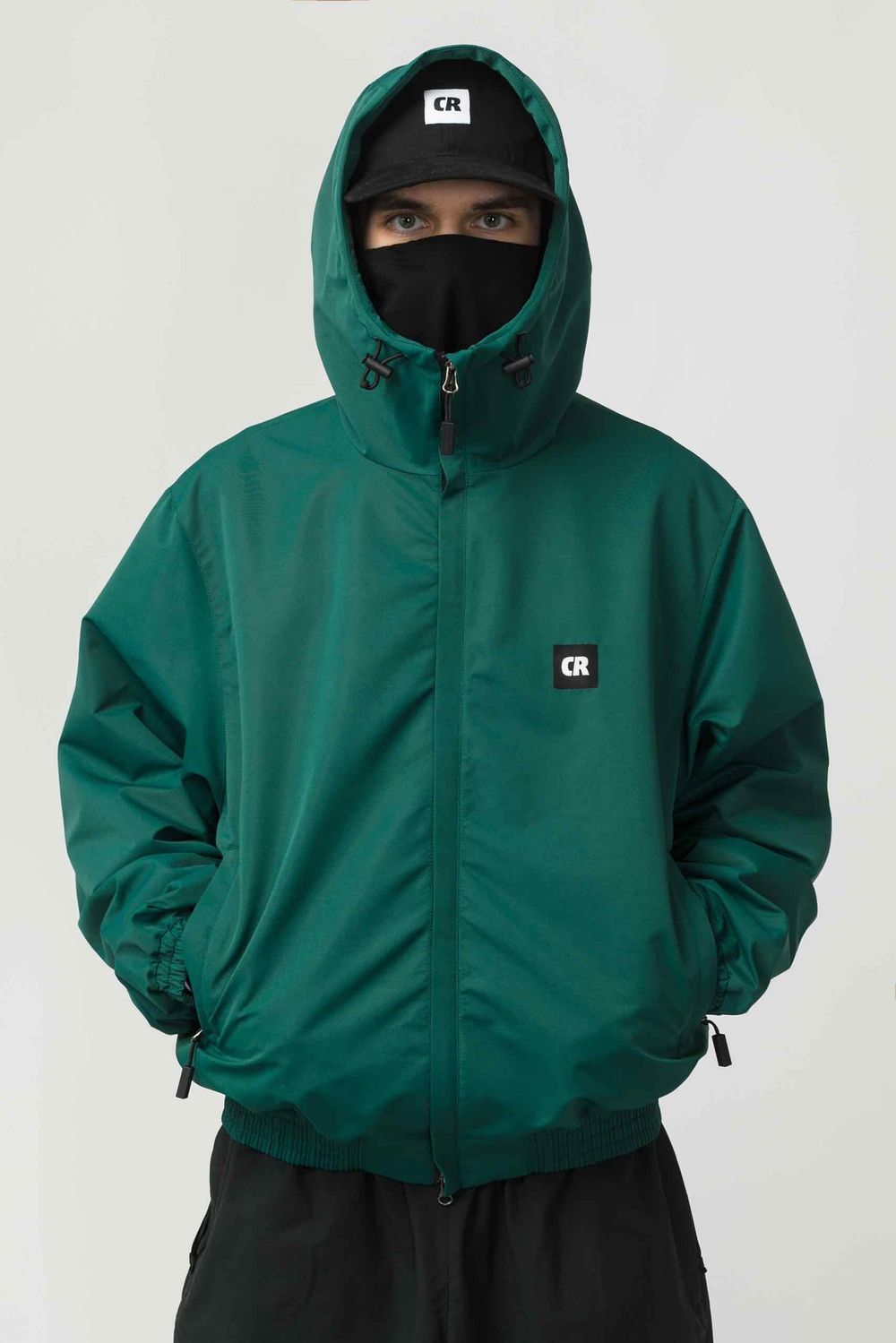 Ветровка Codered Break Wide Зеленая Темная