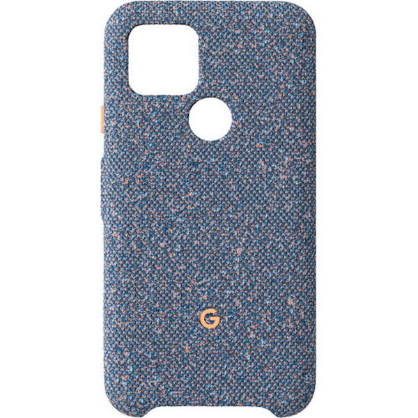 Чехол Google Pixel 5 Fabric Case, Blue Confetti (синий конфетти)