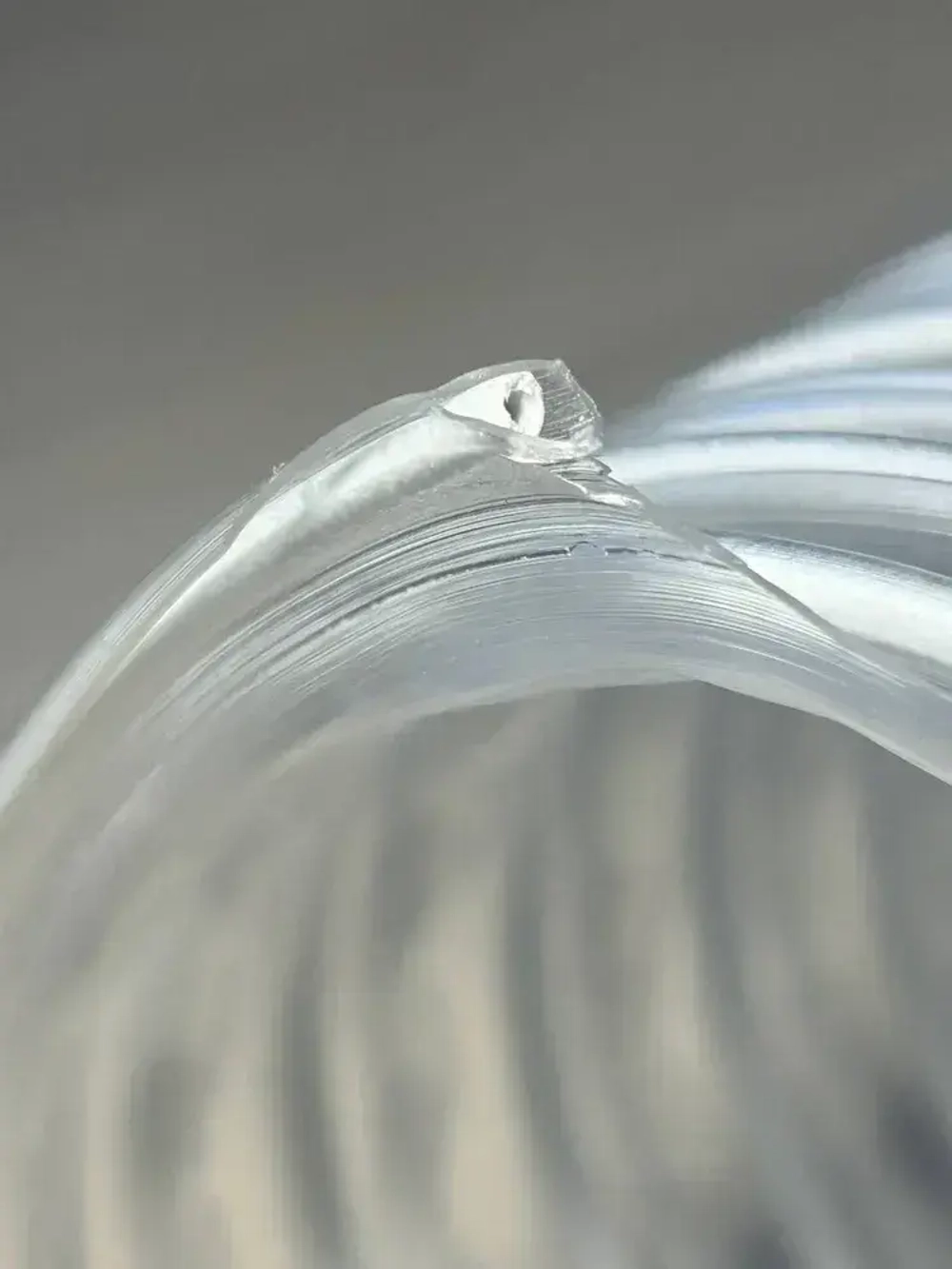 Воздуховод шланг рукав ПВХ 100 мм армированный проволокой шланг 7 м для аспирации стружкоотсоса и вытяжки