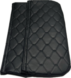 Чехлы на козырьки УАЗ 469, УАЗ "Хантер", УАЗ 452 "Буханка"(чёрная нить Рубин)