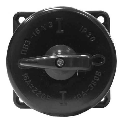 Пакетный выключатель ПВ 3- 16 У3 IP30 карболит