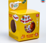 Детский стакан ТРИ КОТА "Обучайка", 270 мл 4097672