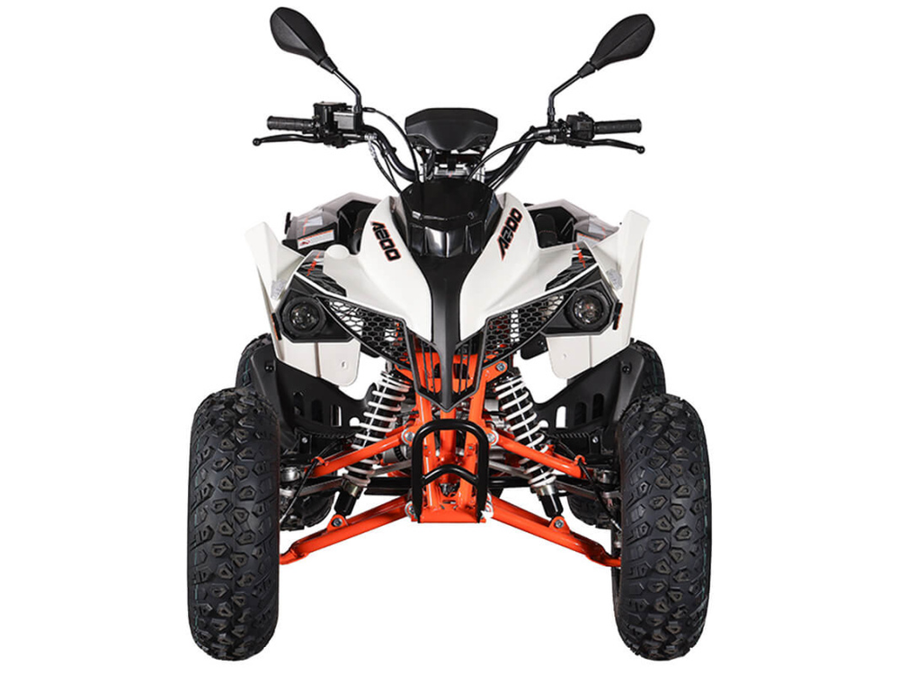 Квадрицикл KAYO A200 (белый пластик 2024 г.) (ПТС)