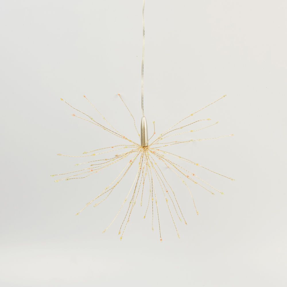 ULD-H3030-150-DTA-3AA-RC MULTI IP20 FIREWORKS Фигура светодиодная Фейерверк на батарейках 3AA не в-к. 30х30см. Подвесная. 120 светодиодов. Разноцветный свет. Пульт ДУ в-к. Провод прозрачный. TM Uniel