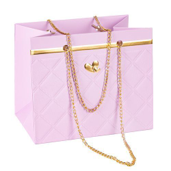 Пакет-сумка с цепочкой 18*12*15