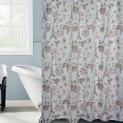 Штора для ванной 200*200см 12 колец "Rosenberg" R-730234