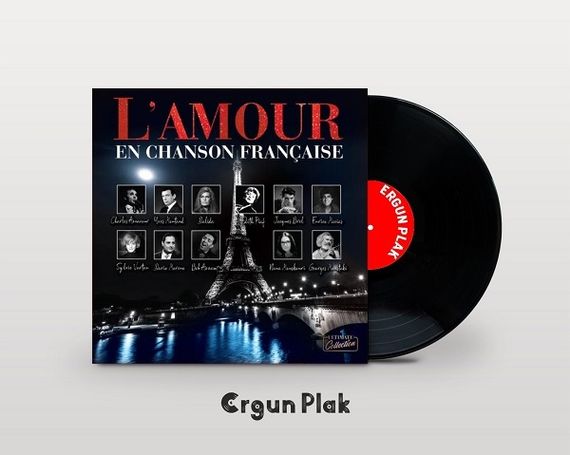 Vinil \ Пластинка \ Vynil L&#39;AMOUR EN CHANSON FRANCAİSE /LP