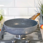 Сковорода 24см Premium blue со съемной ручкой