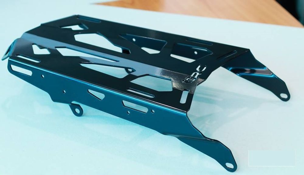 Rear Rack ALUMINIUM for Honda CRF250L-M-Rally (2012-2020). Black