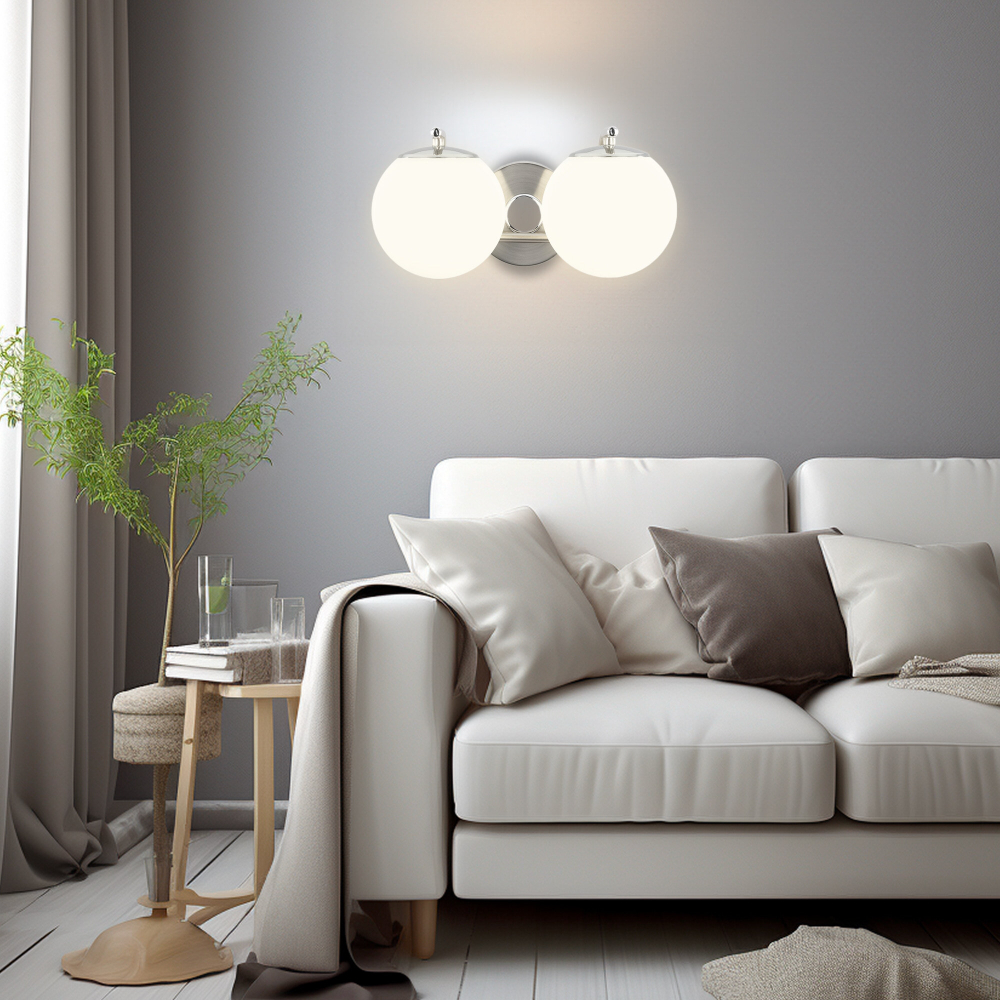 Citilux Адам Смарт CL228B321 LED Бра Матовый Хром