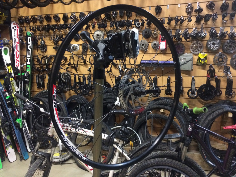 Переднее колесо Shimano SLX M7000 26" 100хQR