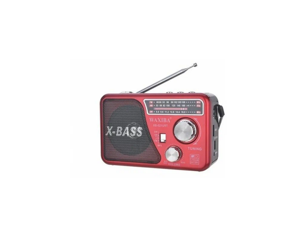 Радиоприемник с MP3 плеером +фонарь Waxiba XB-521URT