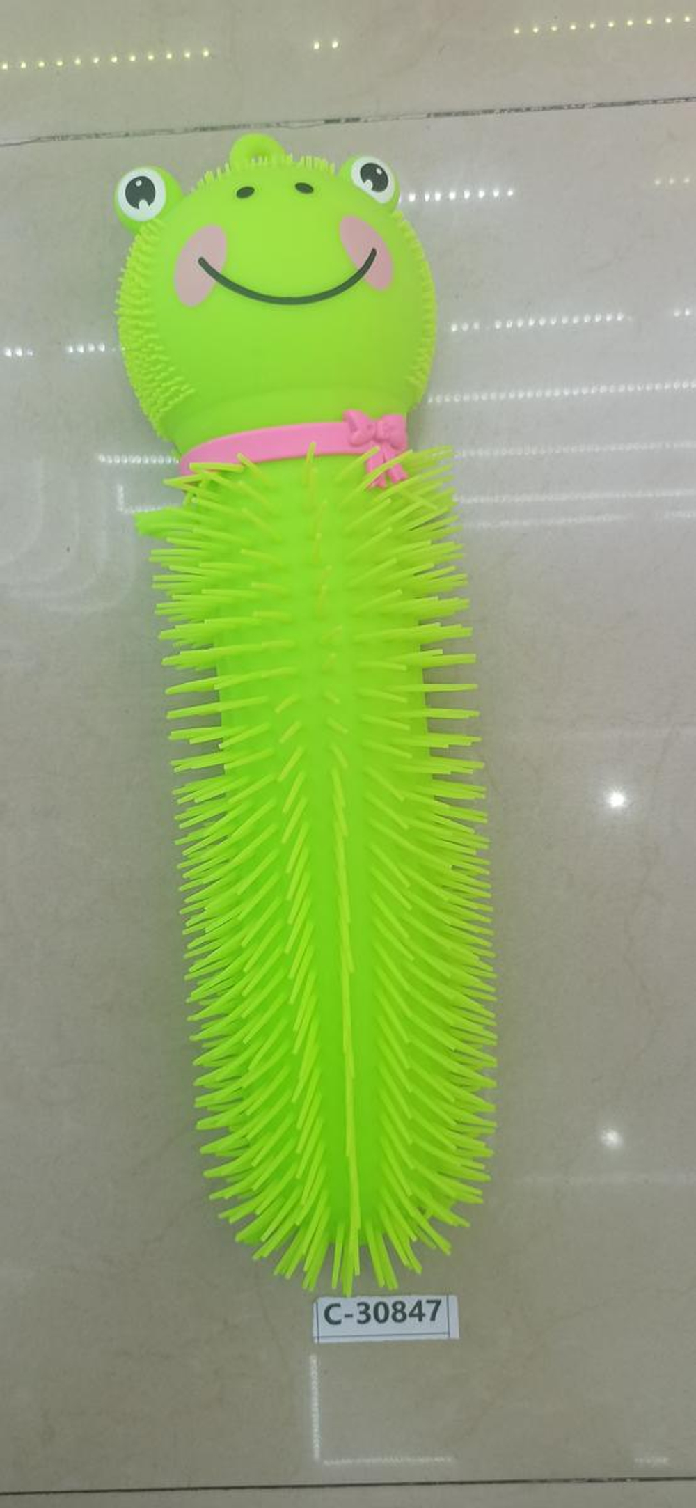 Мякиш волосатик со светом 48 см, 5 видов микса, с-30847м