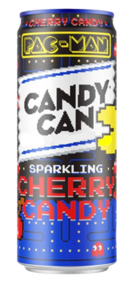 Газированный напиток Candy Can Pac-Man со вкусом вишневых конфет