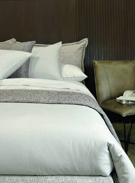 Постельное белье 2 спальное евро Dondi Brando Specchio голубое