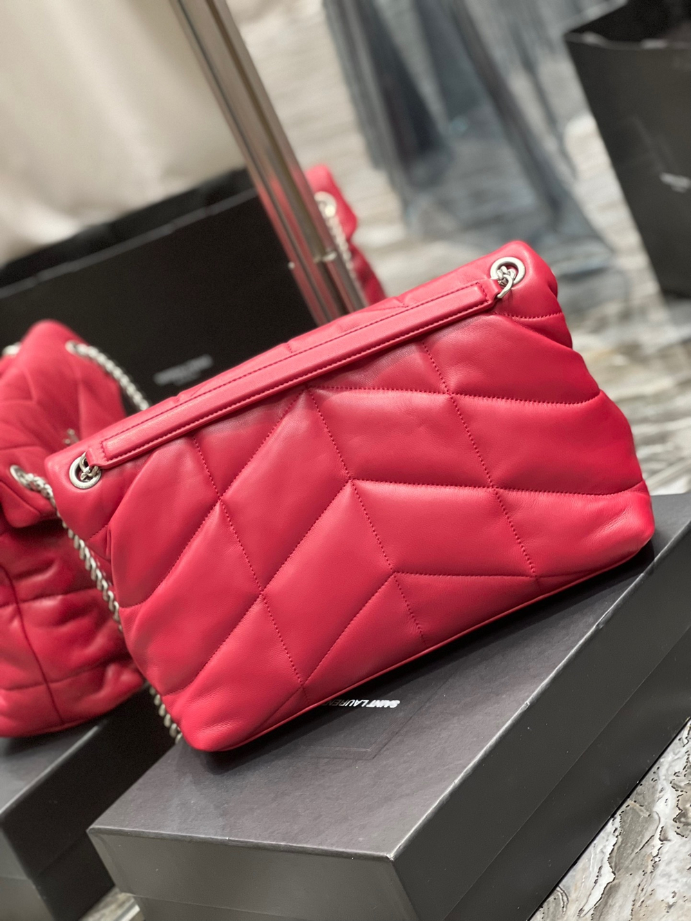 Saint Laurent Loulou Puffer Bag 35 cm