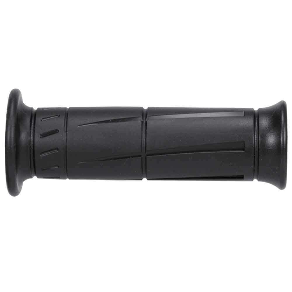 Ручки на руль ARIETE OEM KAWASAKI, открытый торец, черный 02625/SSF