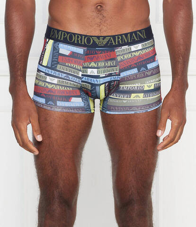 Трусики-боксеры Emporio Armani - разноцветная(111290 4F535)