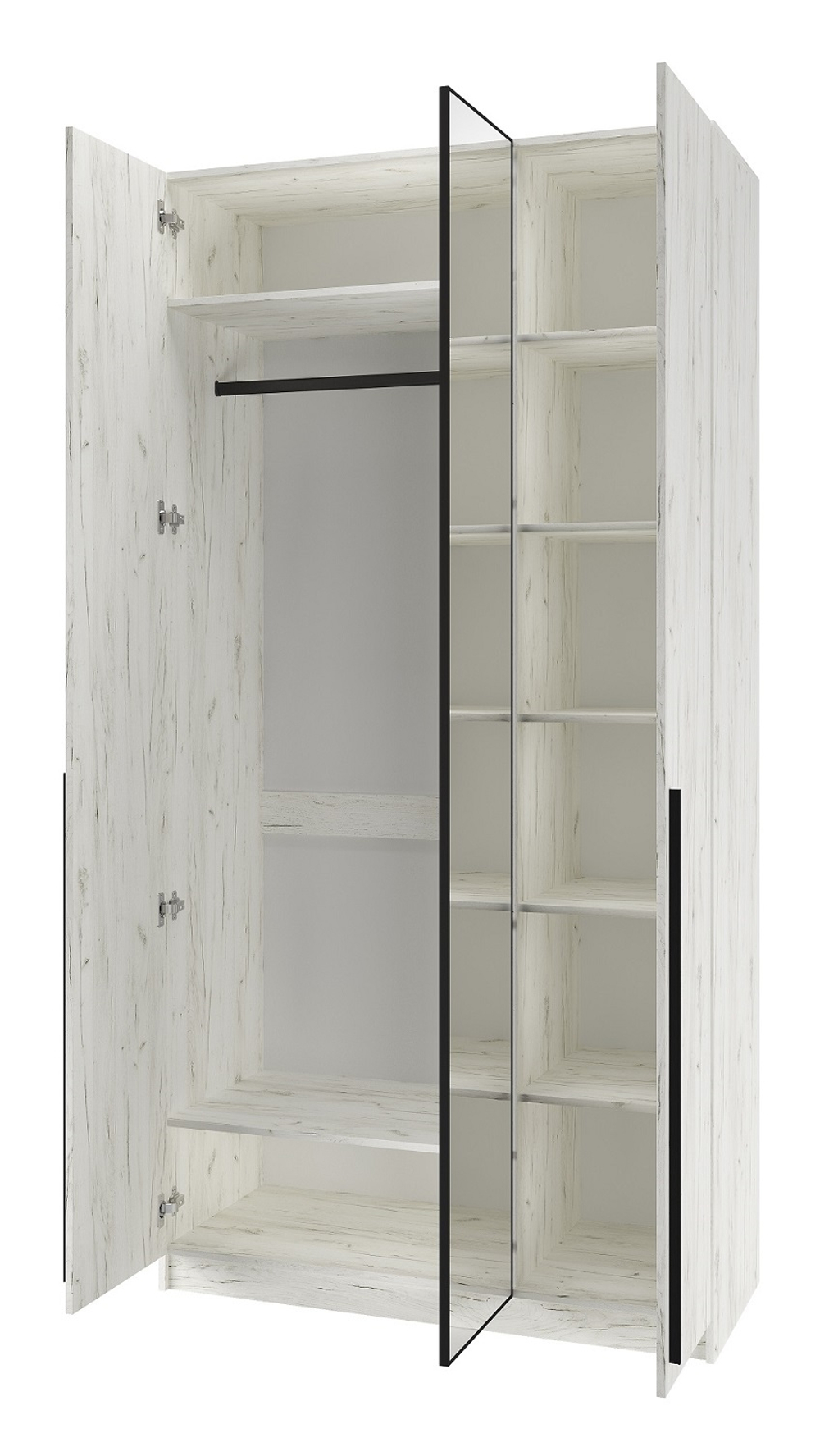 Шкаф 3С/2400 Зеркало ЭЛЬТОН