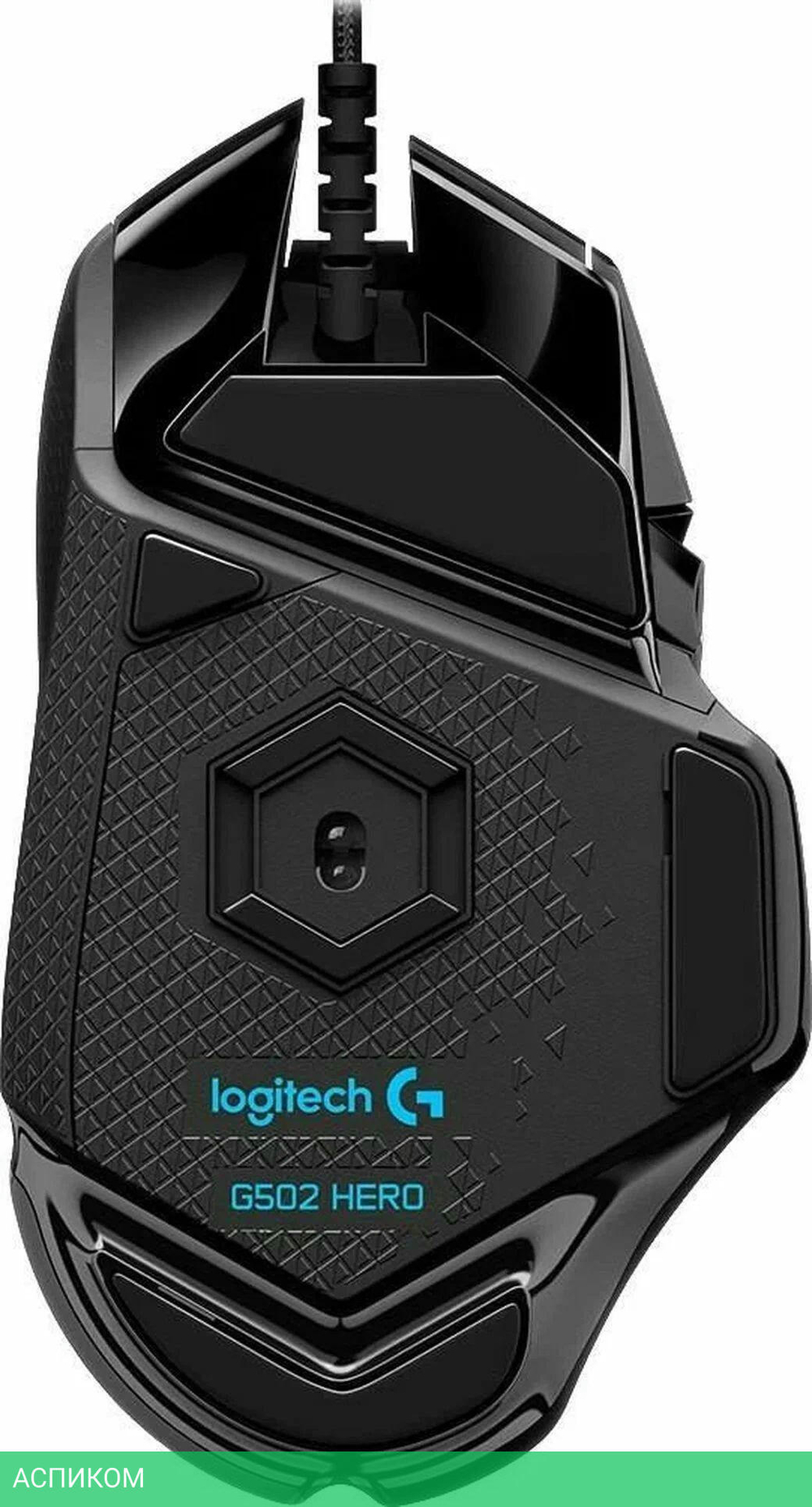 Мышь Logitech G502 Hero черный (910-005474)